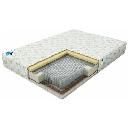 фото Матрас dimax микро медиум мемо, 190x195 см, пружинный, белый