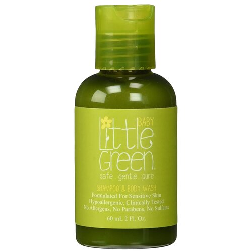 Little Green Шампунь и гель для тела Без слез Baby Shampoo & Body Wash, 60 мл шампунь и гель для тела от 0 месяцев little green baby shampoo