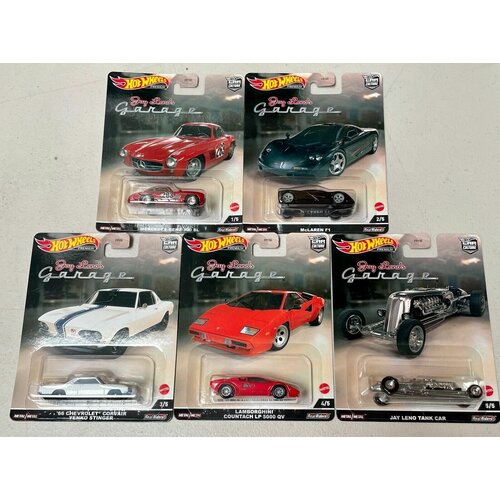 Модель коллекционная Hot Wheels Premium Car Culture Jay Leno's Garage Set FPY86-957N модель коллекционная hot wheels car culture jay leno s garage lamborghini countach lp 5000 qv mattel