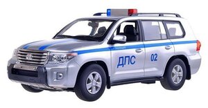 Легковой автомобиль Rastar Toyota Land Cruiser 200 ДПС (50200-52), 1:16, 32 см