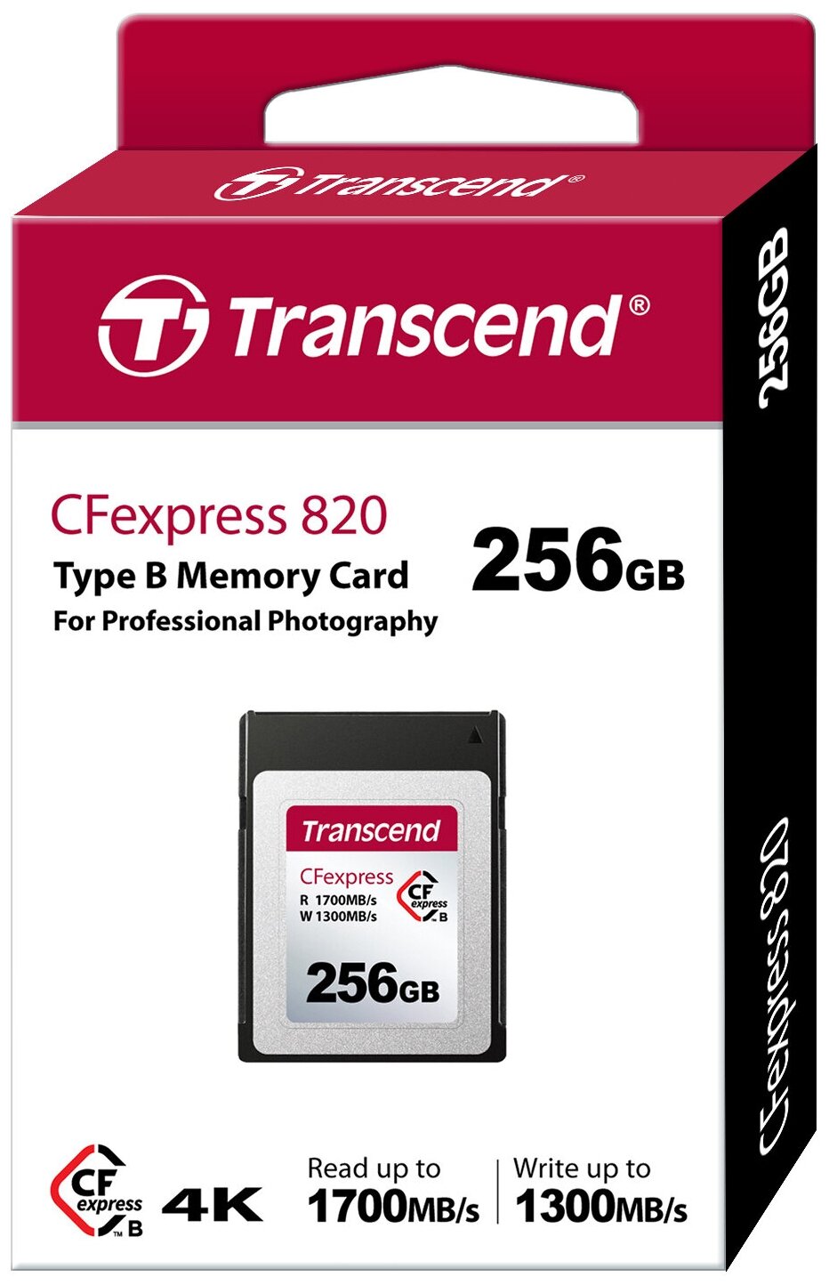 Карта памяти 256GB Transcend CFExpress Card, TLC - фото №3