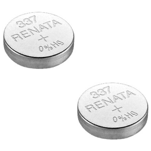 Батарейка Renata 337, в упаковке: 2 шт.