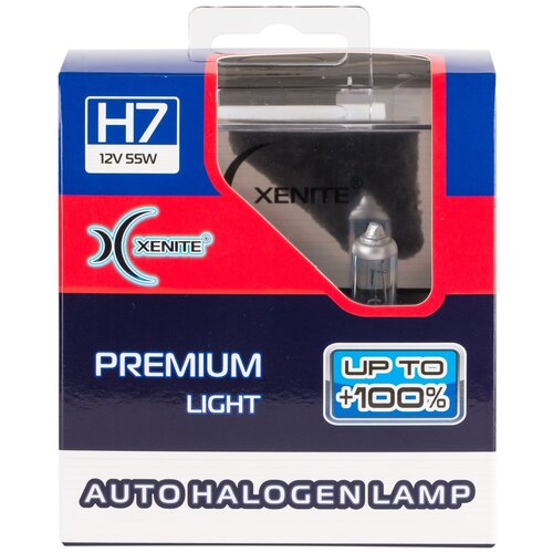 фото Лампа автомобильная галогенная xenite premium 1007119 h4 60/55w 2 шт.