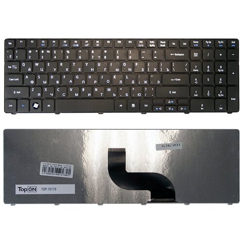Клавиатура для ноутбука Acer Aspire 5810T 5410T 5820TG 5738 5739 5542 5551 5553G 5741G pn ZK6 ZR7 NSK-ALA0R 120000₽