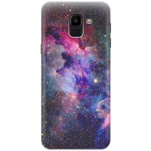 фото Gosso ультратонкий силиконовый чехол-накладка для samsung galaxy j6 (2018) с принтом "открытый космос"