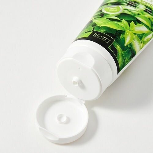 Пенка для умывания с экстрактом зеленого чая Jigott 180мл SKININE COSMETIC - фото №10