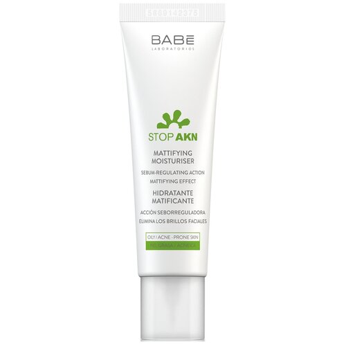 BABE Laboratorios Эмульсия для лица увлажняющая матирующая Stop Akn, 50 мл, BABE Laboratorios