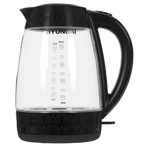 Чайник HYUNDAI HYK-G4505 черный стекло 160000₽