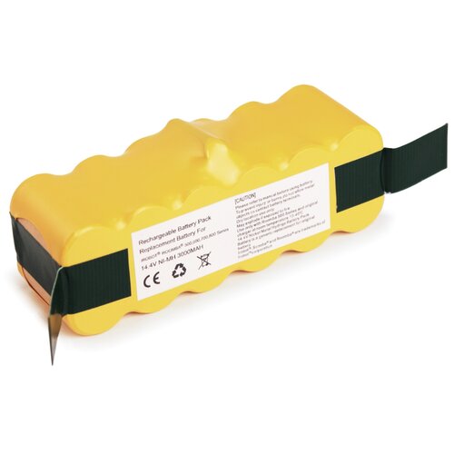 фото Аккумулятор для робота-пылесоса irobot roomba 500, 600, 700, 800, 900 - series 14.4v 3000mah (ni-mh) pn: gd-roomba-500. iqzip