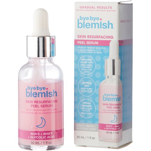 Сыворотка для лица BYE BYE BLEMISH ночная с AHA и BHA кислотами (против несовершенств кожи) 30 мл
