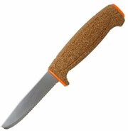 Morakniv Нож Floating Serrated Knife нержавеющая сталь пробковая ручка (Orange) (13131)