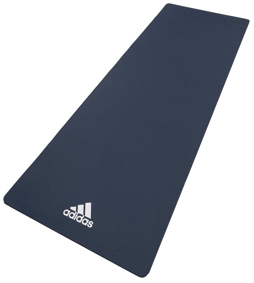 ADYG-10100BL Коврик (мат) для йоги Adidas, цвет голубой, Арт. ADYG-10100BL