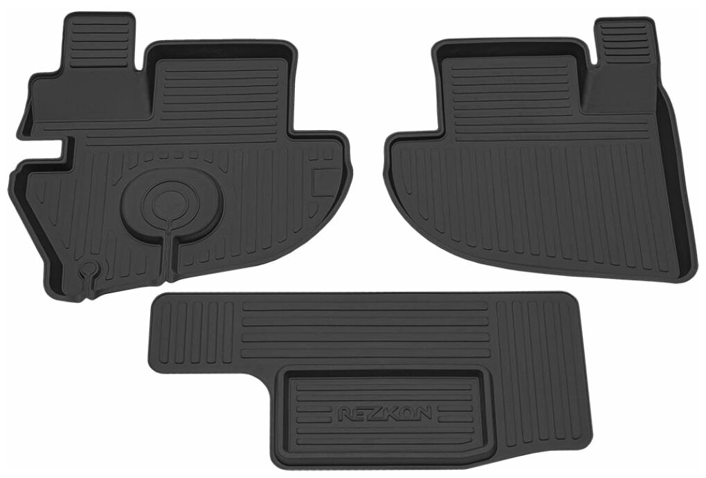 фото Коврики в салон резиновые для УАЗ Фургон ("Буханка"),