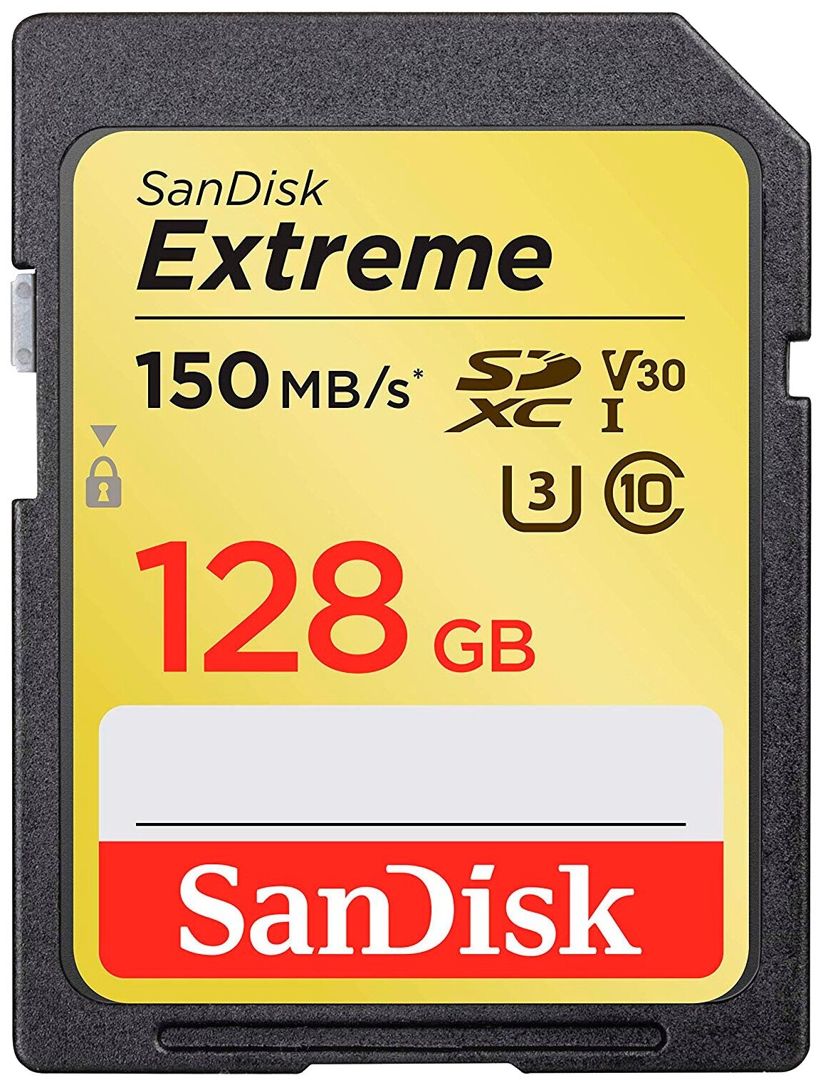 Карта памяти Sandisk Extreme SDXC Card 256GB 150MB/s V30 UHS-I U3 