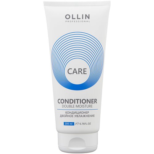 Ollin Care Double Moisture - Оллин Кэйр Дабл Мойсчер Кондиционер двойное увлажнение, 200 мл -