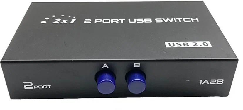 Switch USB 2*1 переключатель из 2х USB на один