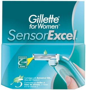 Фото Сменные кассеты для бритвы Gillette Venus Sensor Excel, 5 шт.