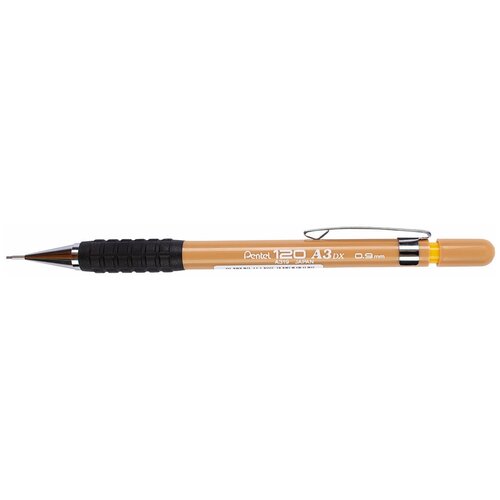 Автоматический карандаш Pentel 120 A3, желтый корпус