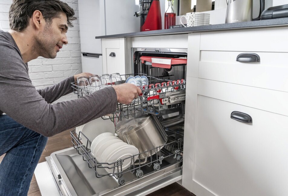 Посудомоечная машина HANSA , полноразмерная, белая - фото №17