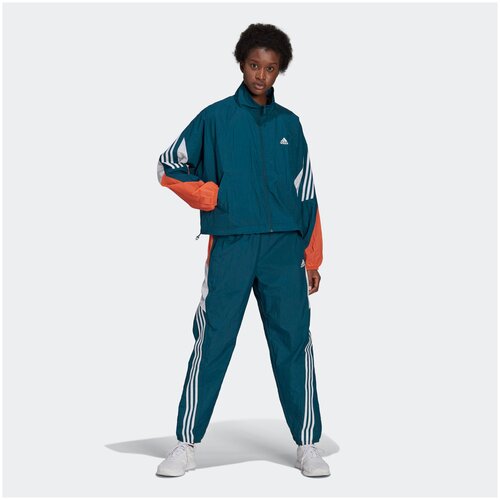 фото Комбинезон adidas , размер m , wild teal/true orange/white