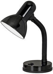 Лампа офисная EGLO Basic 9228, E27, 40 Вт, цвет арматуры: черный, цвет плафона/абажура: черный