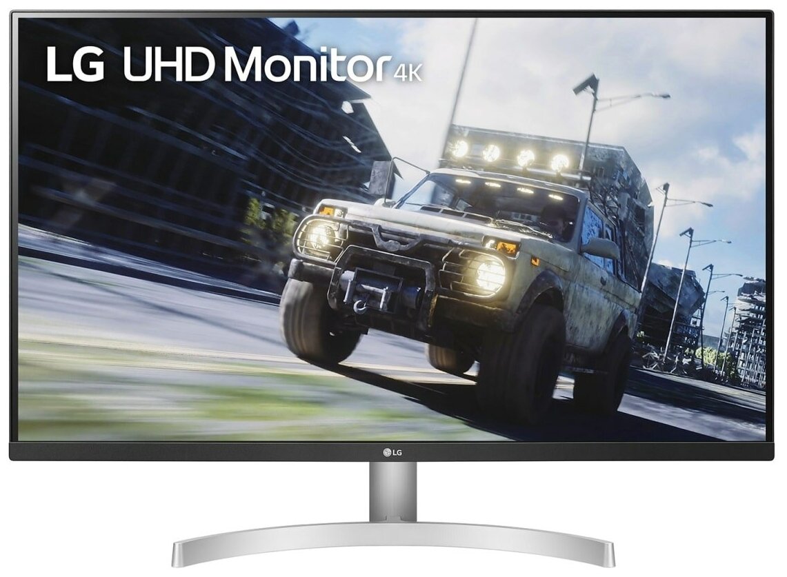 Монитор 315 LG 32UN500-W White LED Wide 3840x2160 4ms 178178 350 cdm 30001 DP 2хHDMI MM