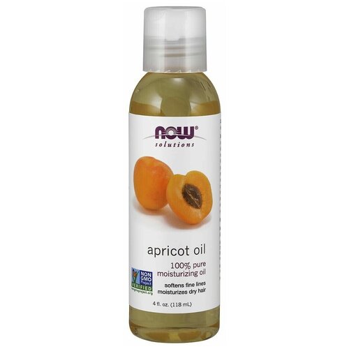 NOW Масло для тела Apricot oil, 118 мл