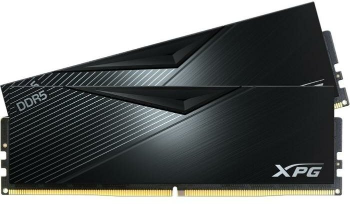 Модуль памяти ADATA 32GB DDR5 5200 DIMM XPG Lancer Black RGB Gaming Memory AX5U5200C3816G-DCLARBK