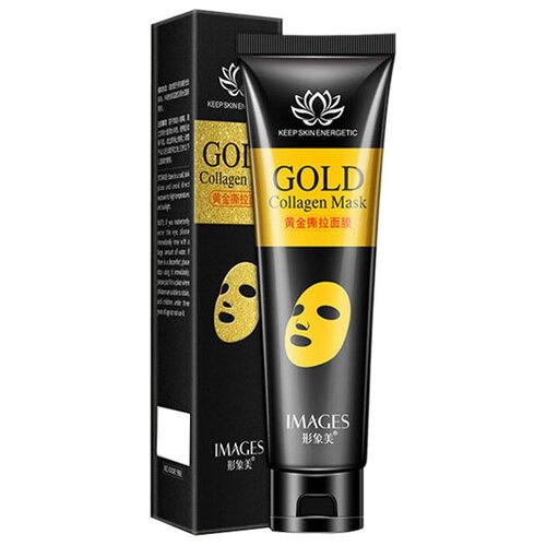 Images Gold Collagen Mask Золотая маска-плёнка с коллагеном, 60 г, 60 мл