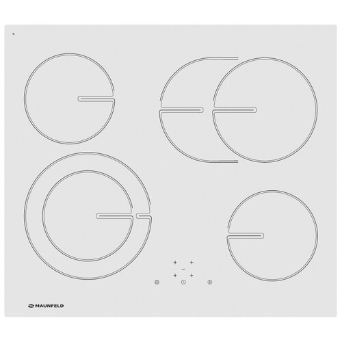 Электрическая варочная панель MAUNFELD MVCE594HL1SM1DZT-WH 5499000₽