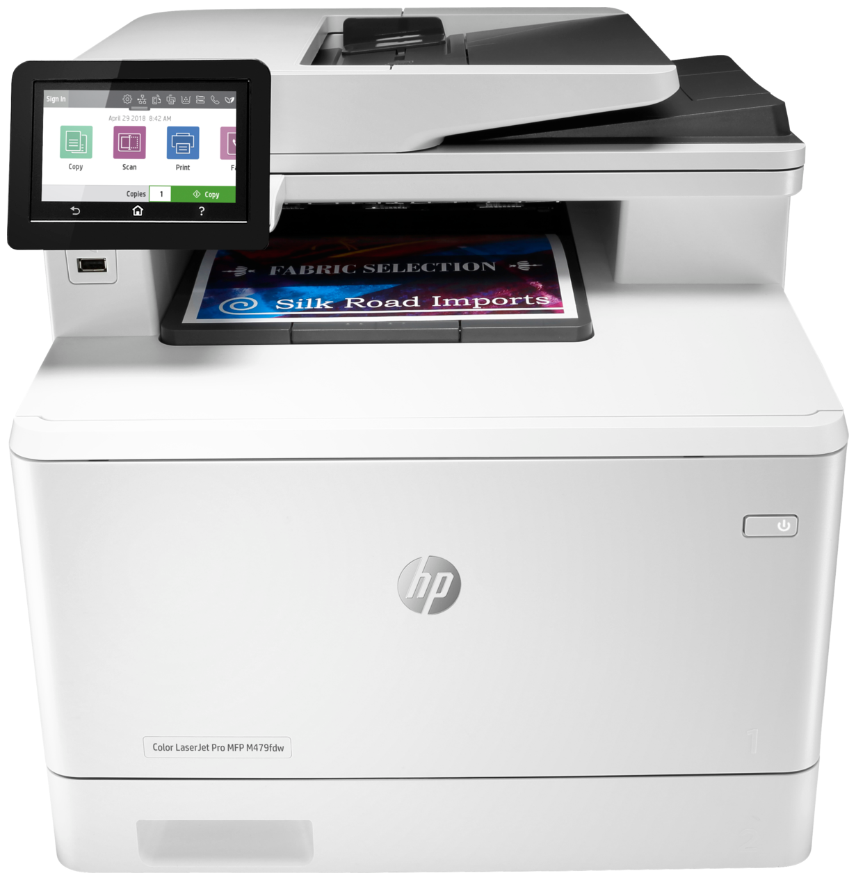 МФУ лазерное HP Color LaserJet Pro MFP M479fdw цветн. A4