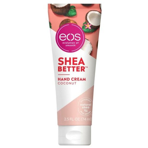 Кремы для рук EOS Крем для рук Coconut Hand Cream Кокос, 74 мл