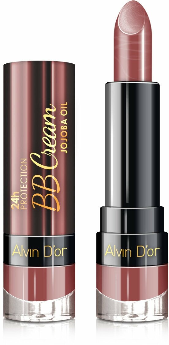 Alvin D'or, Губная помада 24h BB Cream (тон 13 Согревающий мокко)