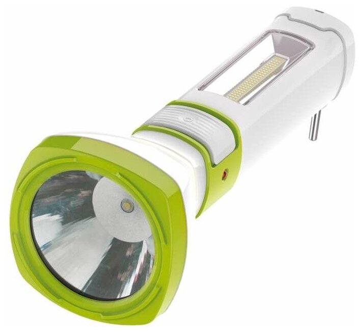 Фонарь светодиодный аккум. 5W LED 3 режима бок. панель COB 3Вт с зарядным устройством KOCAc7035WLED КОСМОС - фото №3