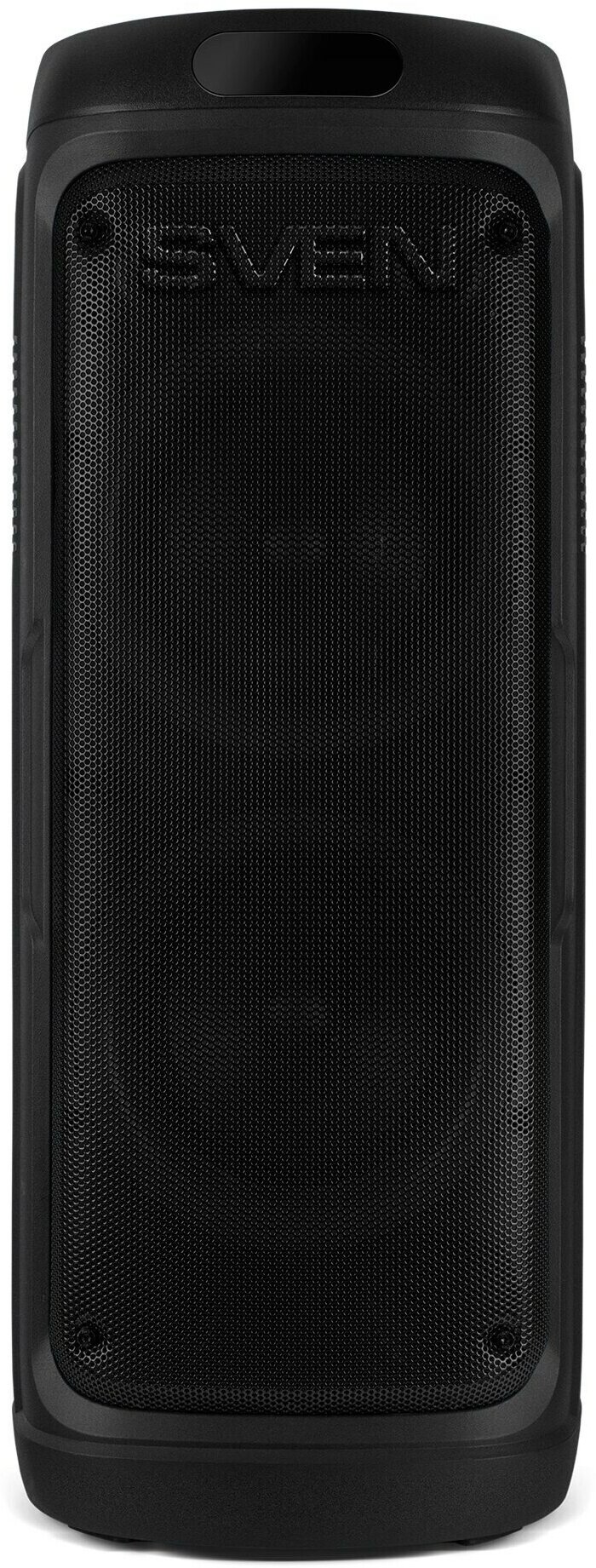 Портативная акустика 2.0 Sven черная (100 Вт, TWS, BT, FM, USB, microSD, LED-дисплей, 4400мА*ч) - фото №19