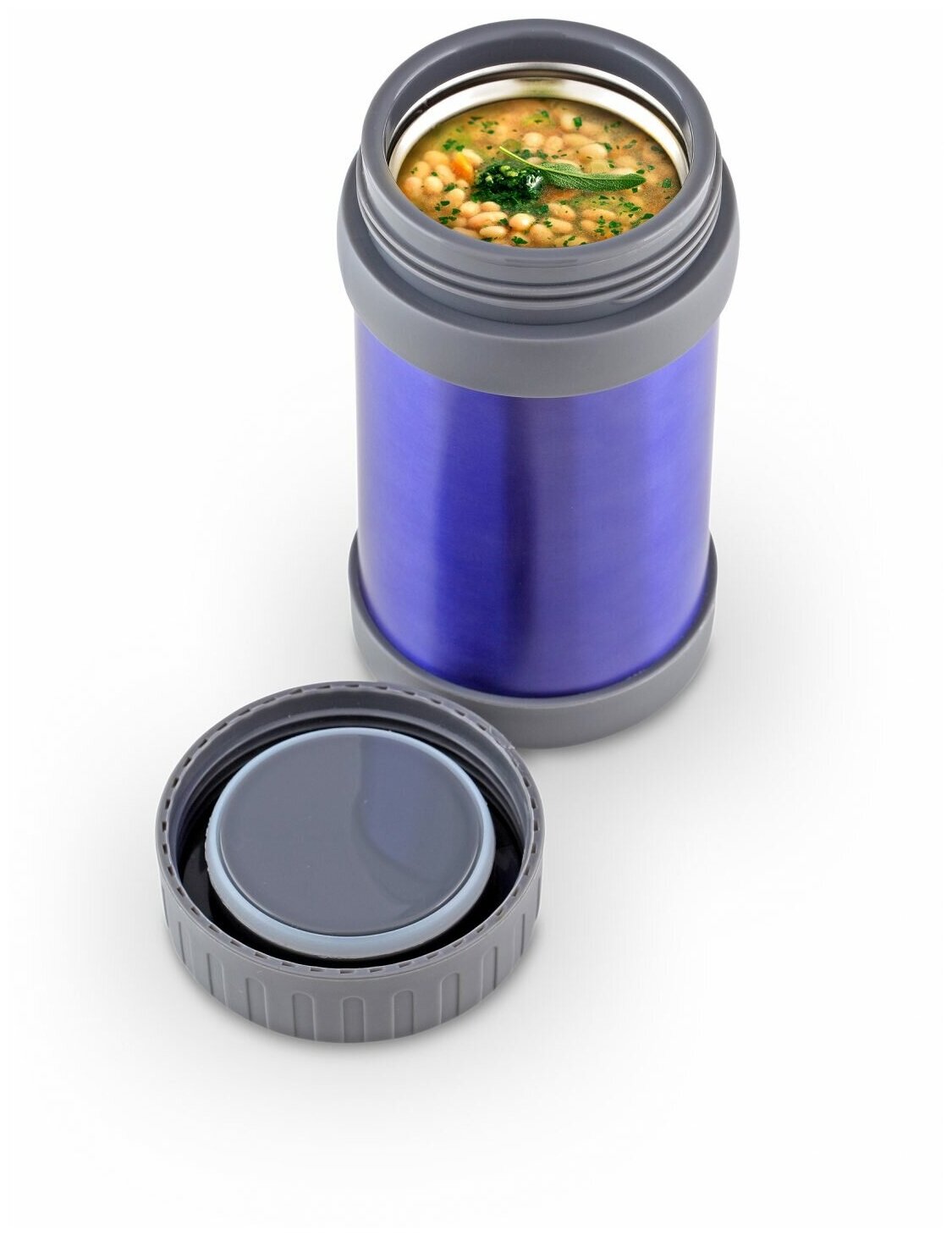 Термос для еды, супа или каши LaPlaya Food Container JMG 0,5 л красного цвета - фотография № 12
