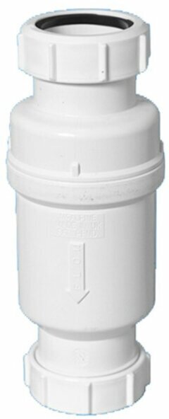 фото Сифон с сухим гидрозатвором 40-40 McAlpine MRNRV40C