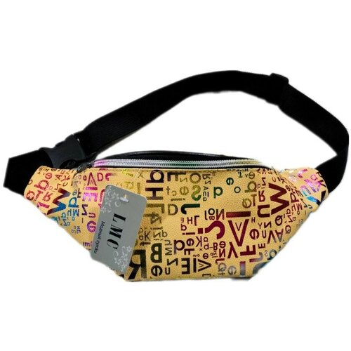 фото Сумка поясная lmc, горчичный, желтый