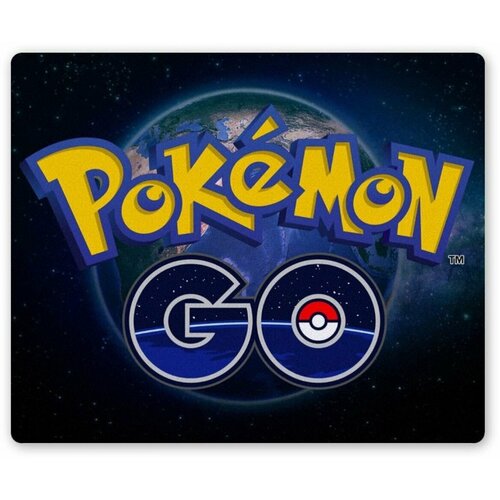 Коврик для мышки прямоугольный Pokemon GO Logo набор pokemon кружка logo