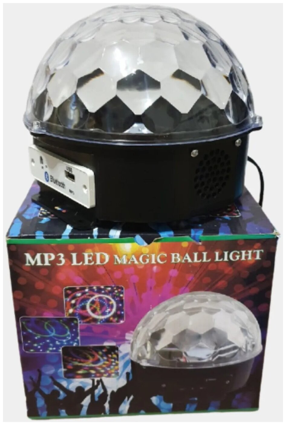Диско-шар Luoweite MP3 LED Magic Ball Light