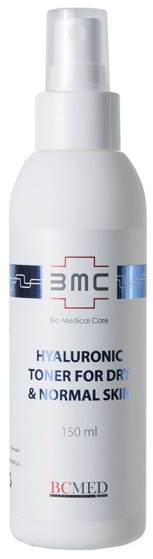 Bio Medical Care Тоник-спрей Hyaluronic for dry & normal skin, 150 мл