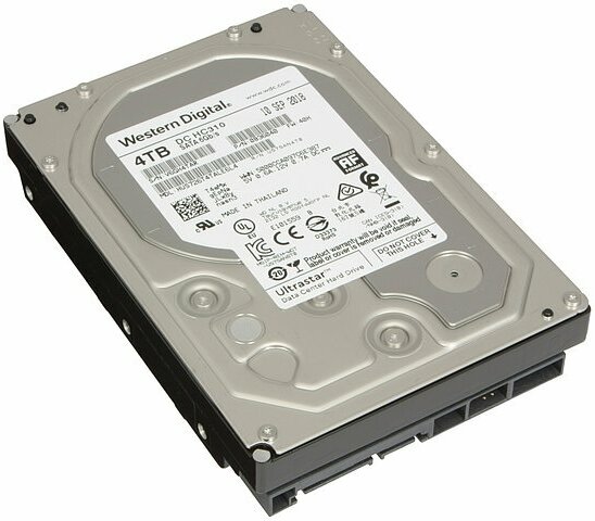 Жесткий диск Western Digital Ultrastar DC HC310 4 ТБ HUS726T4TALE6L4 - фотография № 5