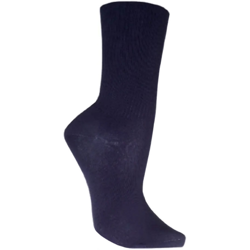 фото Женские носки гамма средние, ослабленная резинка, размер 23-25, синий