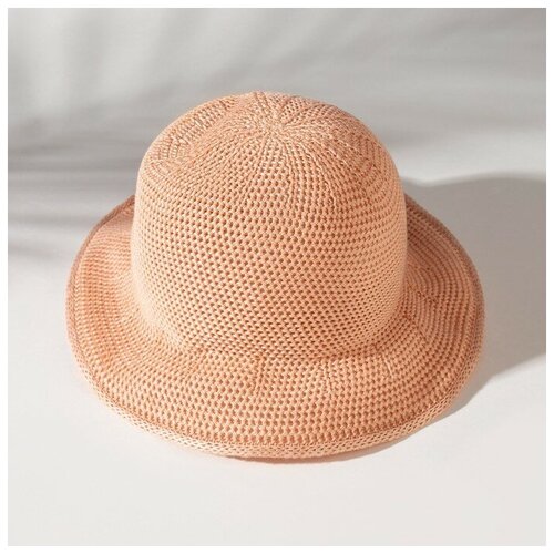 MINAKU Шляпа для девочки MINAKU с бантом цвет розовый р-р 50-52 1397₽