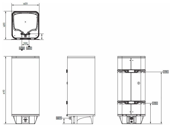 Электрический накопительный водонагреватель STIEBEL ELTRON | PSH 80 Universal EL - фотография № 2