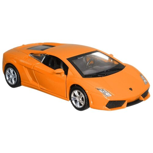 Легковой автомобиль ТЕХНОПАРК Lamborghini Gallardo LP 560-4 (67324), 11.4 см, оранжевый легковой автомобиль welly lamborghini gallardo 43620 11 см белый