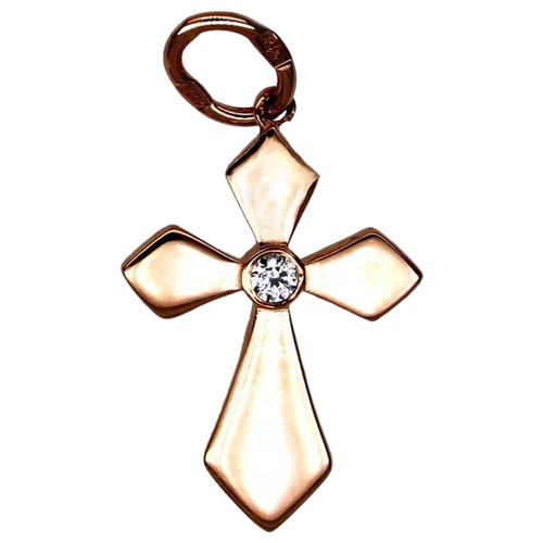 фото Кулоны the-jeweller подвеска из золота с фианитами