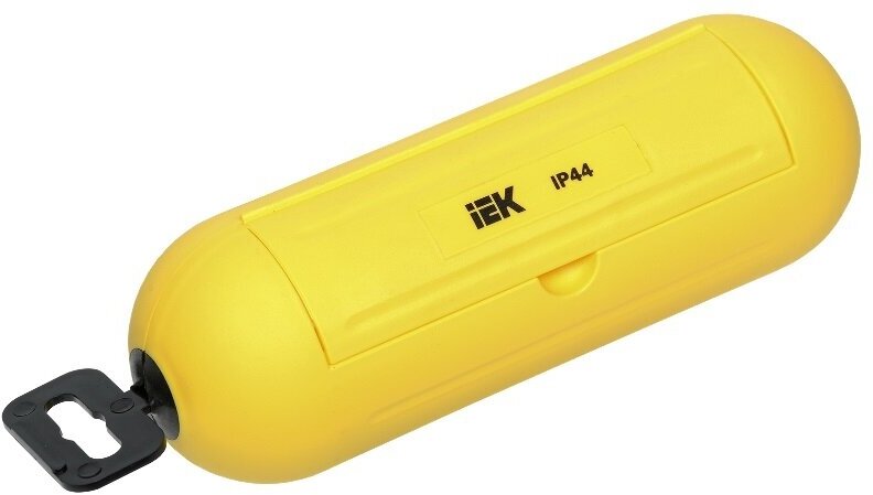 Бокс для защиты кабельного соединения ip44 желтый iek wbx10-44-k05