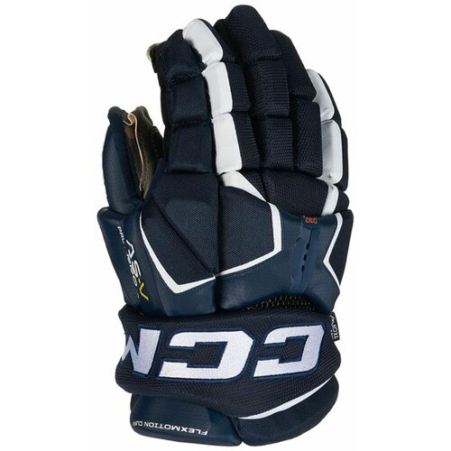 фото Перчатки игрока hg as-v pro gloves jr nv/wh ccm