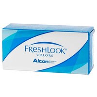 Контактные линзы Alcon Freshlook Colors, 2 шт., R 8,6, D 0, mystic gray
